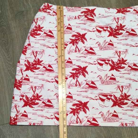 Talbots A-Line Skirt Sail Away 20W Petite - Picture 7 of 7